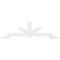 Ekena Millwork Vanguard Architectural Grade PVC Gable Bracket, 72"W x 21"H x 4"D x 4"F, 7/12 Pitch GBP072X21X0404VAN00 - alternate 3